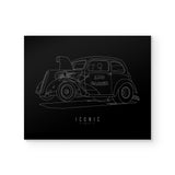 ICONIC x Al's Gasser - Wall Print - Black
