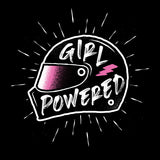Girl Powered Helmet - Hoodie - Black (Pink Artwork)