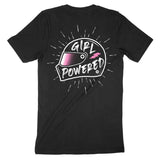 Girl Powered Helmet - T-shirt - Black (Pink Artwork)