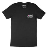 Girl Powered Helmet - T-shirt - Black (Pink Artwork)