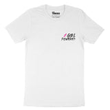 Girl Powered Helmet - T-shirt - White (Pink Artwork)