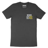 Never Lift - T-shirt - Charcoal