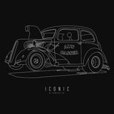 ICONIC x Al's Gasser - Wall Print - Black