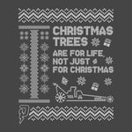 Christmas Tree - Sweatshirt/Jumper - Grey