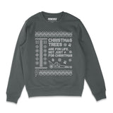 Christmas Tree - Sweatshirt/Jumper - Grey