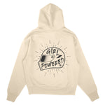 Girl Powered Helmet - Hoodie - Beige/Sand