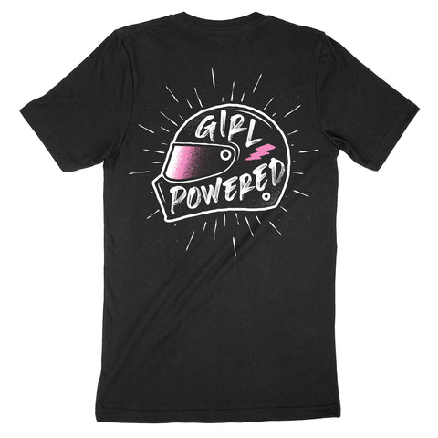 Girl Powered Helmet - T-shirt - Pink
