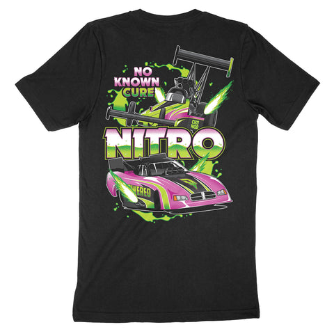 Nitro Cure - T-shirt - Black - Pink Design