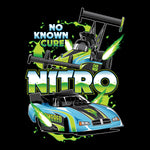 Nitro Cure - T-shirt - Black - Blue Design