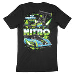 Nitro Cure - T-shirt - Black - Blue Design