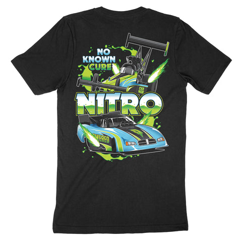 Nitro Cure - T-shirt - Black - Blue Design