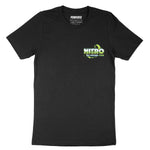 Nitro Cure - T-shirt - Black - Blue Design