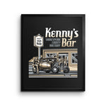 Kenny's Bar - Wall Print