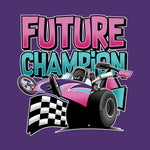 Future Champion 2 - Kids Hoodie - Purple