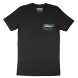 Socially Gapped - T-shirt - Black