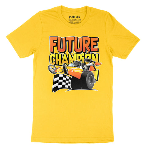 Future Champion 1 - Kids T-shirt - Yellow